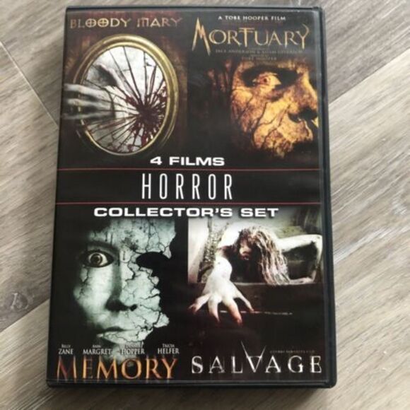Horror Collector's Set: Salvage/Mortuary/Memory/Bloody Mary (DVD) Billy Zane - Picture 1 of 5